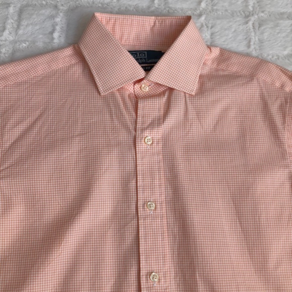 Like new Polo by Ralph Lauren 15.5 classic fit orange - Picture 4 of 9
